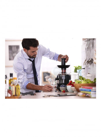 Viva Collection Electric Juicer 500W 1.5 l HR1836/00 Silver/Black/Clear