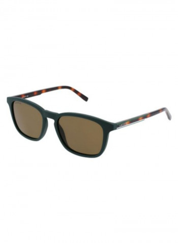 Men's Full-Rim Injected Modified Rectangle Sunglasses - Lens Size: 54 mm