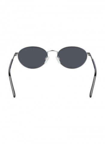 Men's Full Rimmed Oval Frame Sunglasses - Lens Size: 54 mm