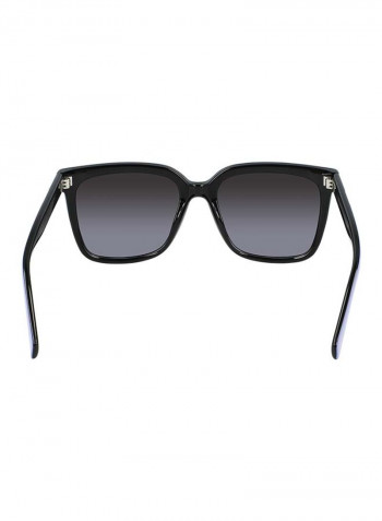 Women's Full-Rim Injected Cp Modified Rectangle Sunglasses - Lens Size: 55 mm