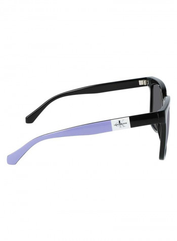Women's Full-Rim Injected Cp Modified Rectangle Sunglasses - Lens Size: 55 mm