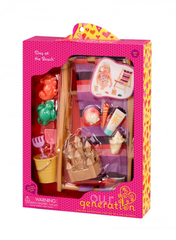 Day At The Beach Doll Accessory Set
