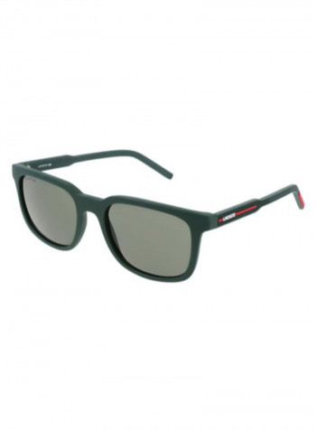 Men's Full-Rim Injected Modified Rectangle Sunglasses - Lens Size: 54 mm