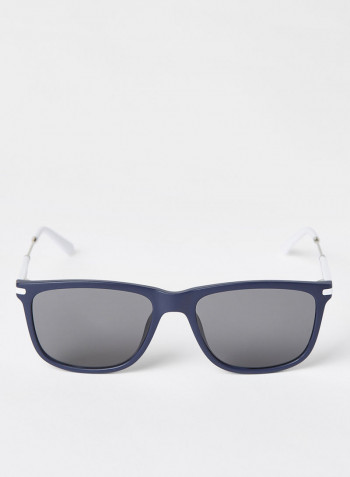 Men's Fullrim Injected CP Modified Rectangle Sunglasses - Lens Size: 56 mm