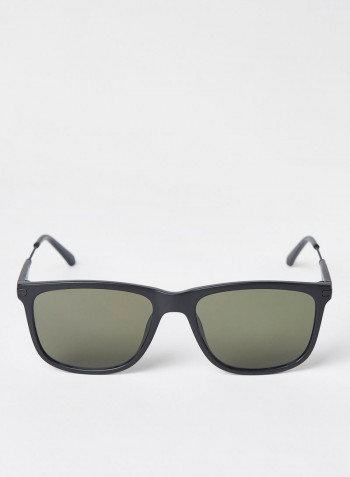 Men's Fullrim Injected CP Modified Rectangle Sunglasses - Lens Size: 56 mm