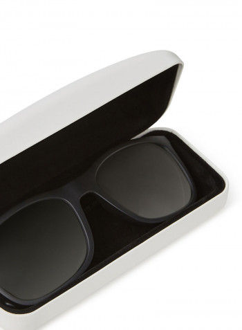 Men's Fullrim Injected CP Modified Rectangle Sunglasses - Lens Size: 56 mm