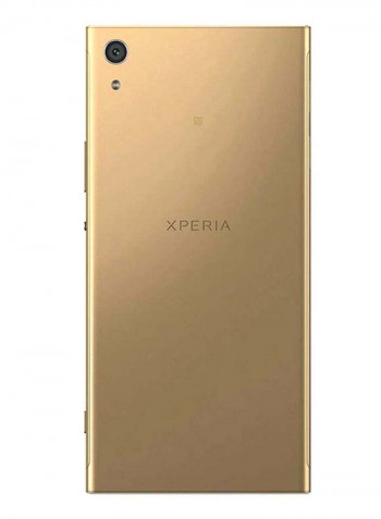 هاتف إكسبيريا XA1 بشريحتين وذاكرة داخلية سعة 32 جيجابايت ويدعم تقنية 4G LTE، لون ذهبي