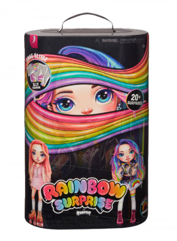 2-Piece Rainbow Surprise Doll Set 14inch