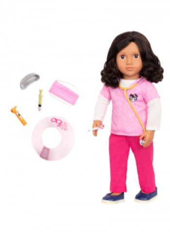 Paloma Vet Doctor Doll With Accessory 18inch