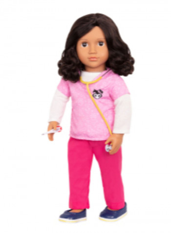 Paloma Vet Doctor Doll With Accessory 18inch