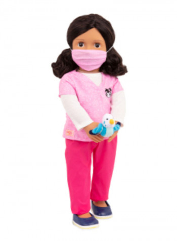 Paloma Vet Doctor Doll With Accessory 18inch