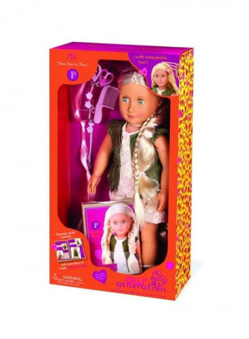 Hairgrow Pia Doll Set BD31115Z 18inch