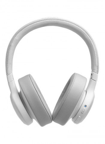 Live 500BT Wireless Over the Ear Headphones with Mic White