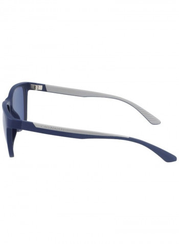 Men's Full Rimmed Modified Square Frame Sunglasses - Lens Size: 53 mm