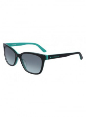 Women's Full-Rim ZYL Modified Rectangle Sunglasses - Lens Size: 55 mm