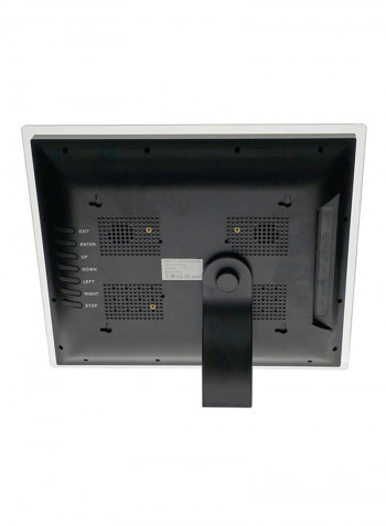 Digital Photo Frame White/Clear 15inch