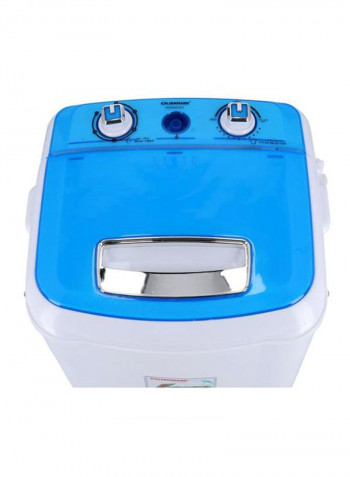 Semi Automatic Washing Machine 3.8 kg 250 W OMSWM5505 Grey/Blue