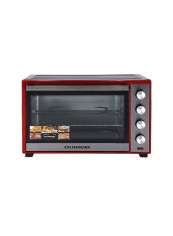 Electric Oven 2000W 68 l 2000 W OMO2212 Black/Silver/Red