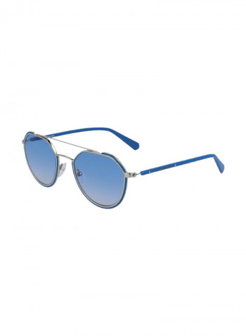 Full Rimmed Round Frame Sunglasses - Lens Size: 52 mm