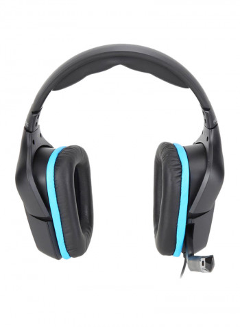 G432 7.1 Surround Sound Wired Gaming Headset Black