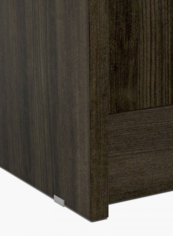 Lanus Low TV Unit Dark Walnut 35.5x120x69centimeter