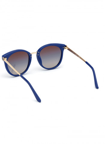 Women's UV Protection Round Sunglasses - Lens Size: 52 mm