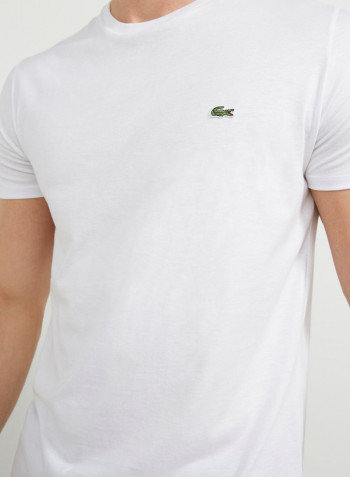 Crew Neck Tee-Shirt White