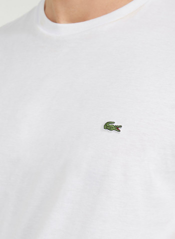 Crew Neck Tee-Shirt White