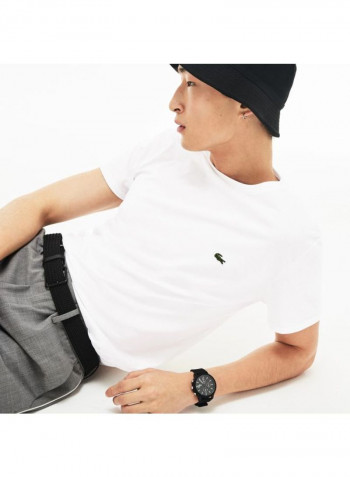 Crew Neck Tee-Shirt White