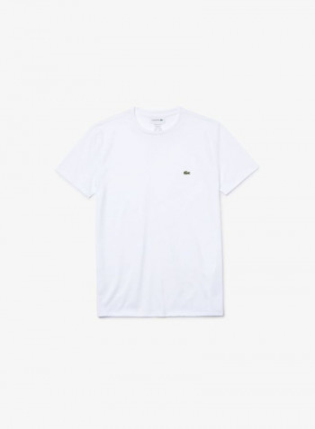 Crew Neck Tee-Shirt White