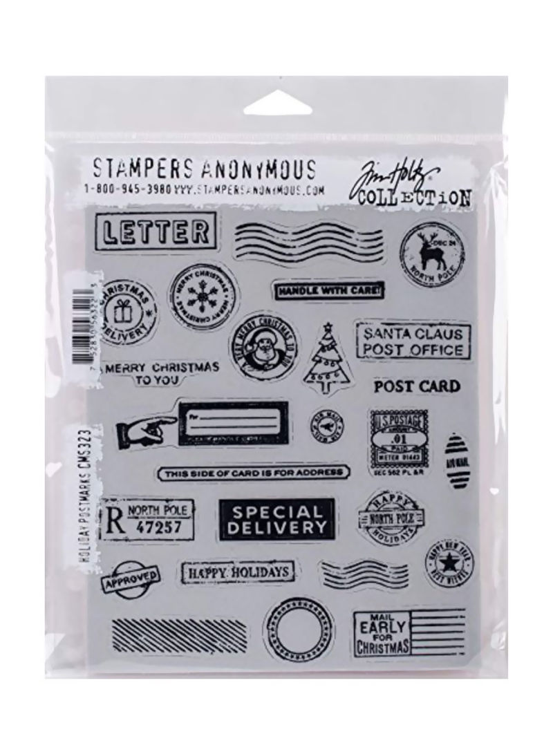 Stamp Collection Black/White