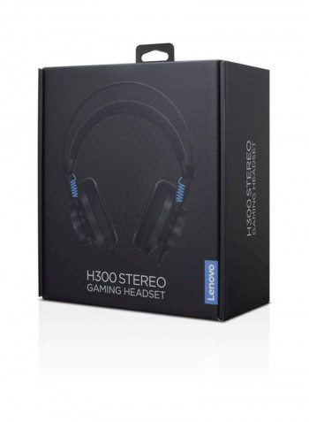 Legion H300 Over Ear Headphones Black