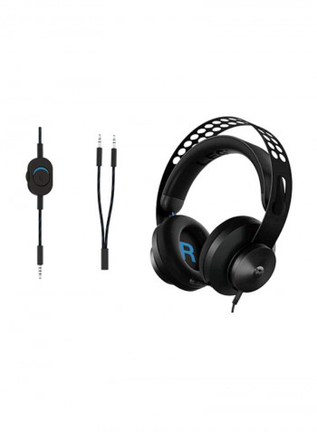 Legion H300 Over Ear Headphones Black