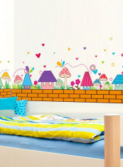 Creative Design Wall Sticker Multicolour 40x60centimeter