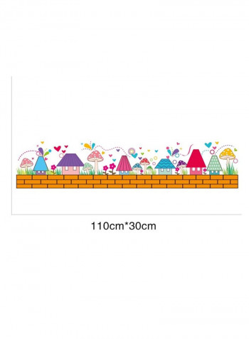 Creative Design Wall Sticker Multicolour 40x60centimeter