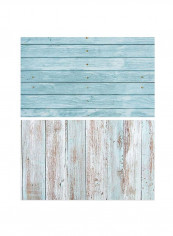 Nordic Style Double Sided Wood GrainWallpaper Multicolour 56X88centimeter