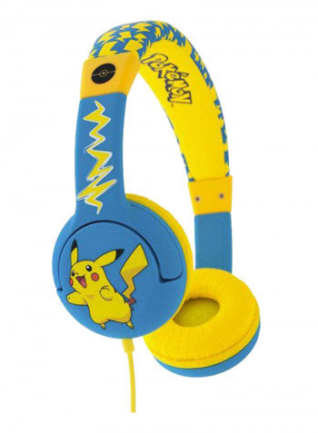 Wired On Ear Headphone Yellow/Blue