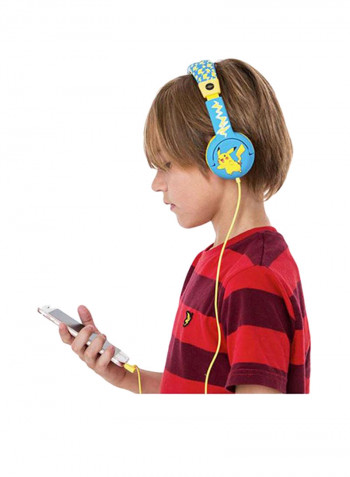 Wired On Ear Headphone Yellow/Blue