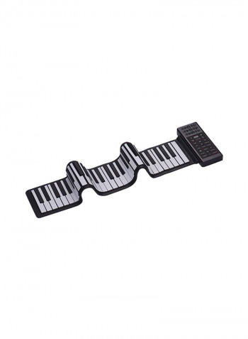 Multifunction Electric 61 Keys Hand Roll Up Flexible Silicone Piano