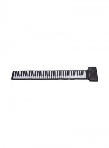 Multifunction Electric 61 Keys Hand Roll Up Flexible Silicone Piano