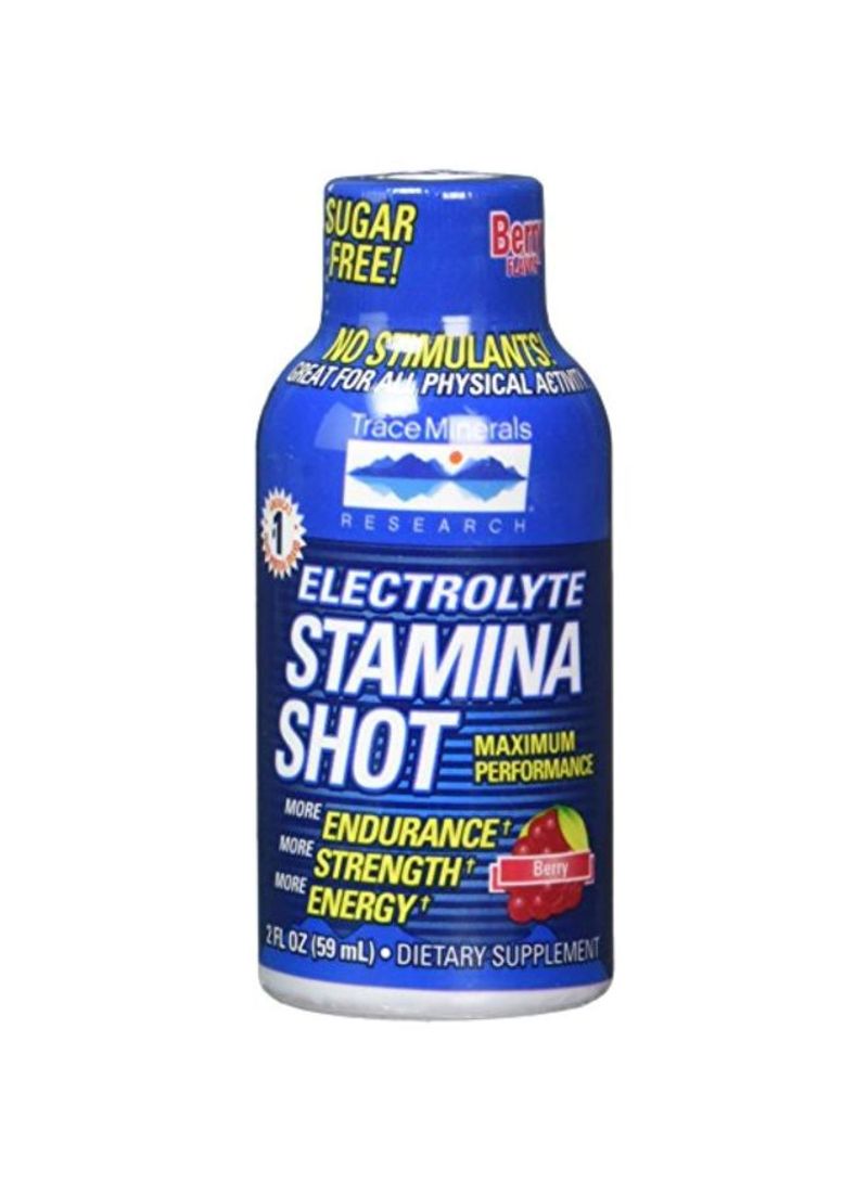 Electrolyte Stamina Shot - 12 Count
