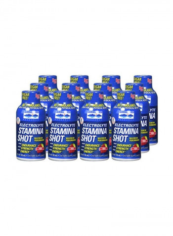 Electrolyte Stamina Shot - 12 Count