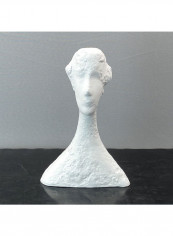Stockholm Lover Art Resin Portrait Sculpture Decoration Jewelry Porch White