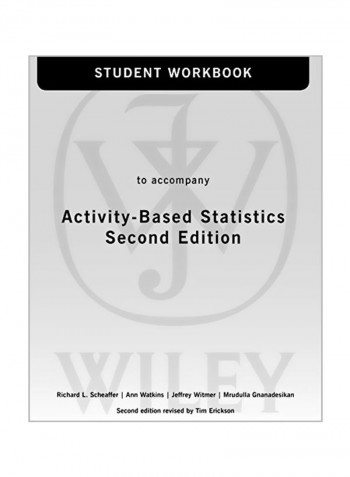 Activity-Based Statistics, 2nd Edition Student Guide Paperback