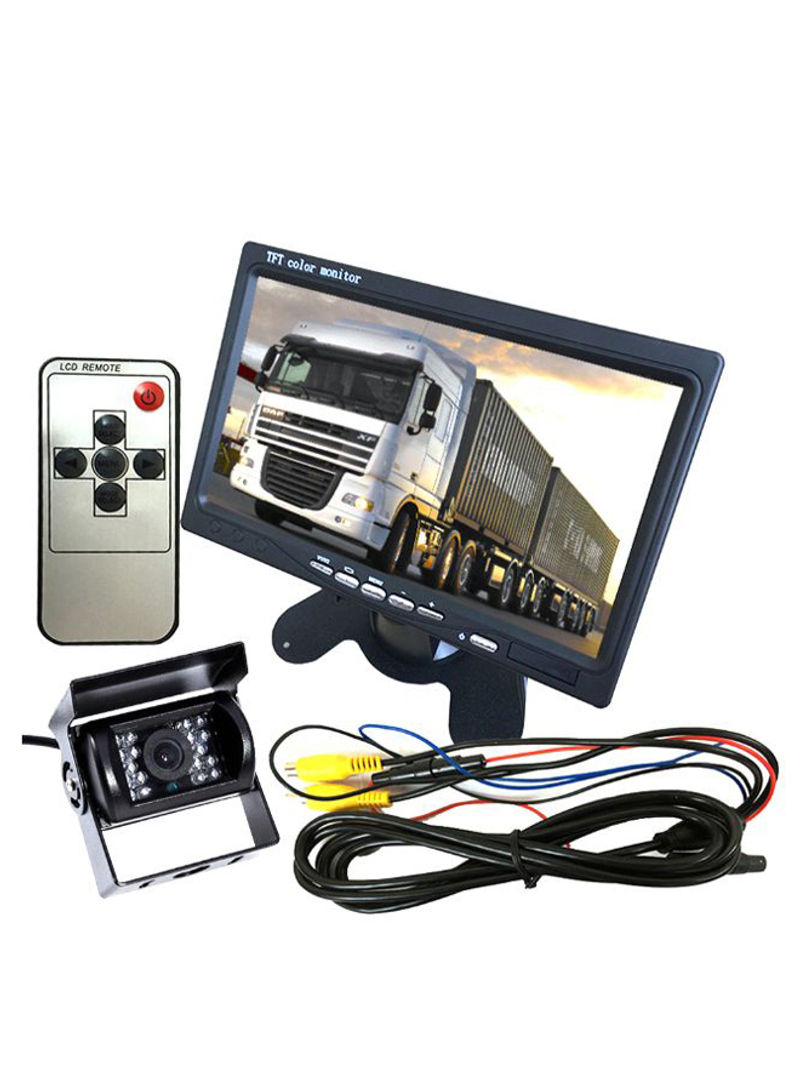 Car Reversing Camera With LCD Monitor And Cable