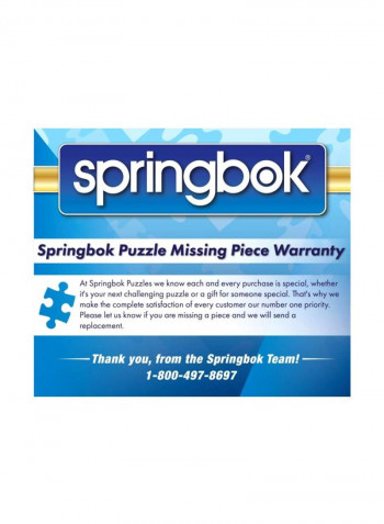 500-Piece Stocking Curiosity Jigsaw Puzzle Set 34-01557