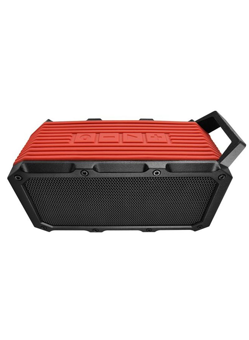 Voombox Ongo Portable Water Resistant Bluetooth 4.0 Wireless Bicycle Speaker Red