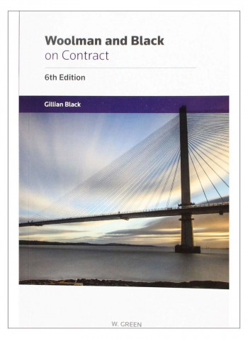 Woolman And Black On Contract 6th Paperback Paperback 6th