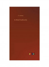 In Brief Authority Hardcover English by F. Anstey - 2019