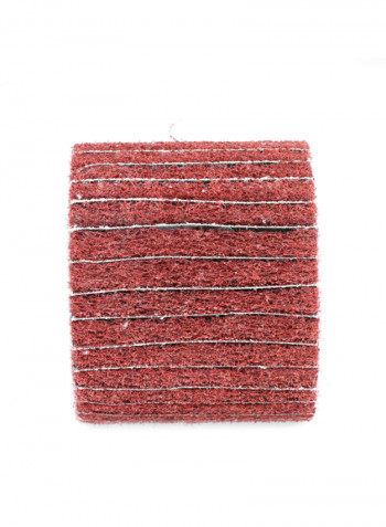 Non-Woven Burnishing Wheel Red 120 x 100millimeter